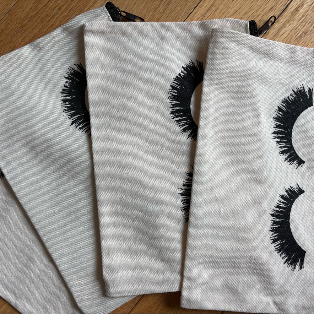 Make up case zipper pouch - multiple available - Picture 3 of 4